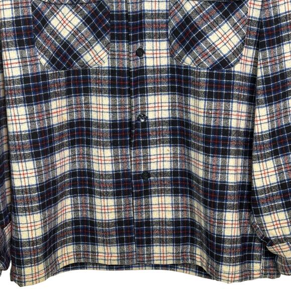 Vtg Pendleton The Original Board Shirt 100% Pure Wool Macrae Tartan Medium Shirt - Picture 4 of 10